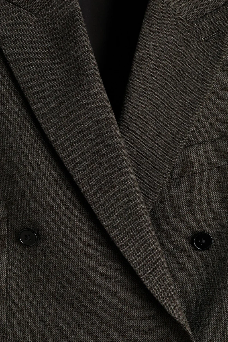H&M  Regular Fit Wool-blend double-breasted jacket for Men | Best Price UAE